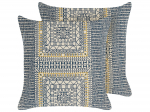 Dekoratiivne padi Beliani Sidi, mitmev&auml;rviline, 50 cm x 50 cm, 2 tk
