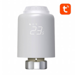 Termostaat Avatto TRV07 Zigbee 3.0 TUYA, kruvimine, valge v., 9.7 cm, 0 - 50 &deg;C