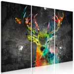 Reproduktsioon Artgeist Rainbow Deer HKNW0665, 60 cm x 40 cm