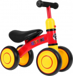 T&otilde;ugatav jalgratas Ramiz PettyTrike Z7, punane v./kollane v.