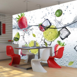 Fototapeet Artgeist Fruit Cocktail LNEW010535SAM, 140 cm x 196 cm