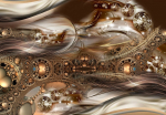 Fototapeet Artgeist Jewel Of Bronze, 70 cm x 70 cm