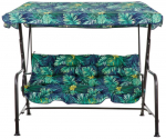 Aiakiik Patio Hawaii, roheline v./hall v., 176 cm x 113 cm x 155 cm