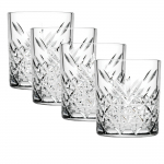 Klaaside komplekt Pasabahce Timeless, karastatud klaas, 0.420 l, 4 tk