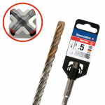 Puur Specialist+ Quattro 19/3-05100, kipskartong/betoon/plaadid, sds plus, 5 mm x 16 cm