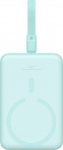 Akupank Baseus Magnetic Mini, 10000 mAh, 5 - 20 W, m&uuml;nt (mint) v.