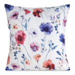 Dekoratiivpadjap&uuml;&uuml;r Mink 38, valge/roosa/violetne, 45 cm x 45 cm