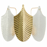 Valgusti seinale CosmoLight Palermo W03087AU, E14, 3 x 40 W, kuldne v.