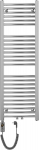 Elektriline r&auml;tikuradiator Mexen Ares, kroom, 40 cm x 120 cm, 300 W