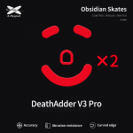 Arvutihiire jalad X-raypad Obsidian Skates Razer Deathadder V3 Pro, 2 tk