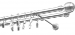 Kardinapuu komplekt Olimp Kula Olimp, 150 cm, &Oslash; 19 mm, roostevaba teras