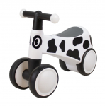 T&otilde;ugatav jalgratas BabyTrold Walther Cow, valge v./must v.