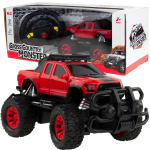 Rc maastikuauto Cross Country Monster, punane