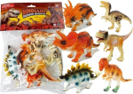 Kujukeste komplekt, dinosaurus Lean Toys Discovery Expedititon, 10 cm, 6 tk, mitmev&auml;rviline