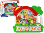 M&auml;nguklaver, loomad Lean Toys Musical Harp, 21 cm, EN, mitmev&auml;rviline