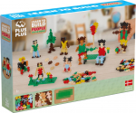 Konstruktor Plus Plus Learn To Build People Of The World, 275 tk, mitmev&auml;rviline