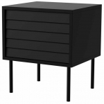 &Ouml;&ouml;kapp Cama Meble Cortina, must v., 51 cm x 40 cm x 45 cm
