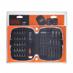Kruvikeeraja ja otsiku komplekt Black & Decker A7039-XJ, 50 mm