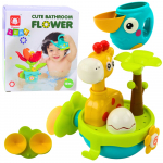 Vannim&auml;nguasi, kaelkirjak Lean Toys Cute Bathroom Flower, mitmev&auml;rviline