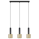 Valgusti lagi Light Prestige Amo, E27, 3 x 15 W, kuldne v./must v.
