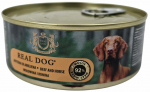 M&auml;rg koeratoit Real Dog Super Premium Adult, veiseliha/hobuse liha, 0.24 kg