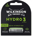 Asendusterad raseerijatele Wilkinson Sword Hydro 3, 4 tk