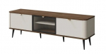 TV-kapp MN Marley REG12, kreemjasvalge/keskmine p&auml;hkel v., 160 cm x 40 cm x 52 cm