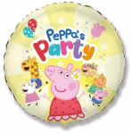 &Otilde;hupall &uuml;mmargune Flexmetal Peppa Pig Party, mitmev&auml;rviline