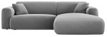 Nurgadiivan Cosmopolitan Design Nolio Velvet Casino Ash, helehall v., parem, 170 x 235 cm x 72 cm