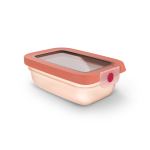 Toidukarp Tefal ONECLICK 3110601790, 0.5 l, 17.49 cm x 11.71 cm, oranž v.