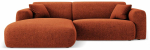 Nurgadiivan Cosmopolitan Design Nolio Haga 44, terracotta v., vasak, 170 x 235 cm x 72 cm