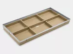 Kingade puhastusvann Aco Vario 00400, pol&uuml;meerbetoon, tsingitud teras, 100 cm x 50 cm