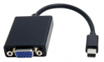 Adapter Akyga AK-AD-39 Mini Display port male, VGA female, 0.15 m, must v.