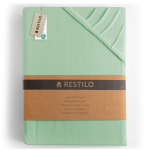 Voodilina Restilo Amber, roheline v., 160 x 200 cm, kummiga