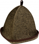 Saunam&uuml;ts, vilt, 17 x 3 cm