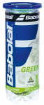 Tennisepallide komplekt Babolat Green, kollane, 3 tk