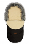 Talvine magamiskott beebile Sensillo Eskimo Eskimo, must v., 100 cm x 46 cm