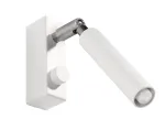 Valgusti seinale Sollux Eyetech 1 SL.0902, G9, 1 x 40 W, valge v. / valge v.