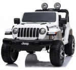 Laste elektriauto Azeno Jeep Wrangler Rubicon, valge v.