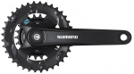 V&auml;nt Shimano FC-M315-2 10367487, teras, must