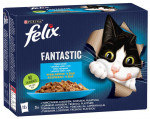 Kassi m&auml;rgtoit Purina Felix Fantastic, l&otilde;he/tuunikala/tursk, 0.085 kg x 12 tk