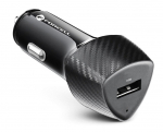 Auto laadija Forcell CC50-2A, USB 3.0, must v., 18 W