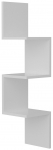 Seinariiul Kalune Design Corner 756FRN1616, valge v., 105.4 cm x 25 cm x 25 cm