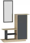 Esiku m&ouml;&ouml;blikomplekt Kalune Design Asia, sise, antratsiit v./tamm v.