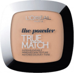 Kompaktne pulber L&rsquo;Or&eacute;al Paris True Match, hele pruun v., 3d/3w golden beige, 9 g