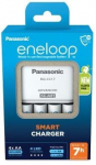 Akulaadija Panasonic Smart + 4 x AA Eneloop 2000 mAh