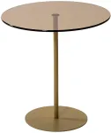 Kohvilaud Kalune Design Chill-Out, kuldne v./pronksiv&auml;rvi v., 50 cm x 50 cm x 50 cm