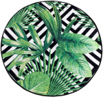 Vannitoa p&otilde;randamatt Foutastic Tropic 359CHL1457, mitmev&auml;rviline, 100 cm x 100 cm, &Oslash; 100 cm