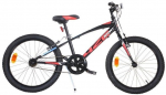 Laste jalgratas Dino Bikes Sport 420U-04SC, must v./punane v., 20"