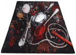 Vaip Conceptum Hypnose Spicy 287CHL1114, must/mitmev&auml;rviline, 120 cm x 80 cm